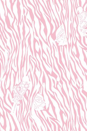 豹纹印花华亿平台图片