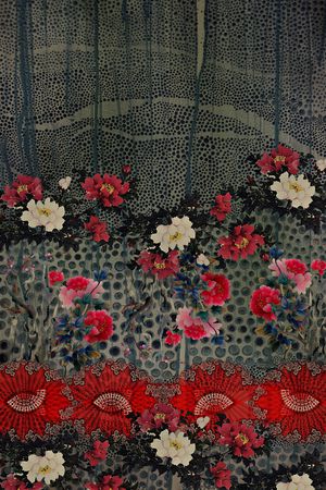 女装定位花印花华亿平台图片