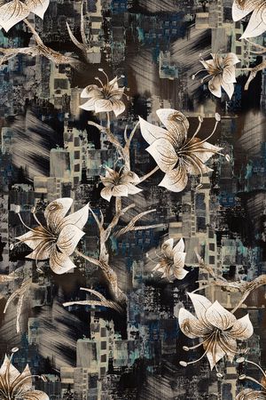 香云纱印花华亿平台图片