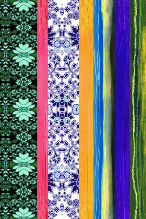 传统纹样印花华亿平台图片