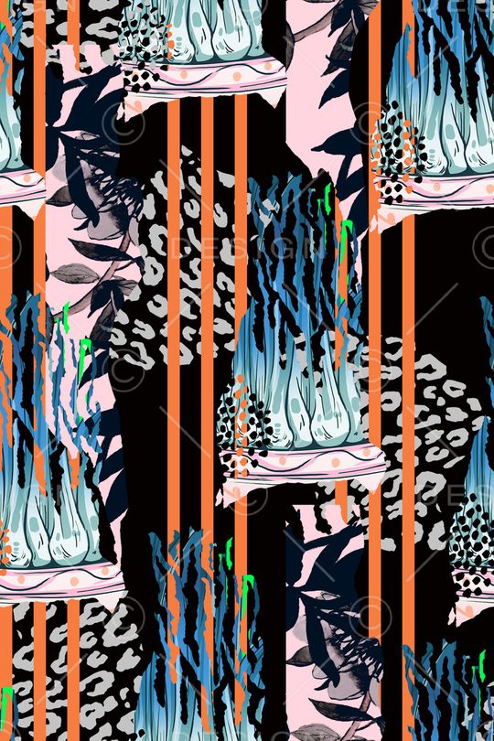 秋冬华亿平台印花华亿平台图片