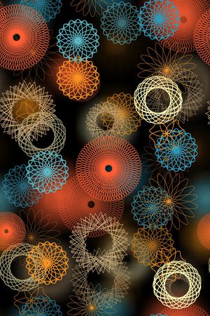 连衣裙印花华亿平台图片