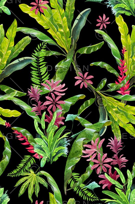 热带华亿平台印花华亿平台图片