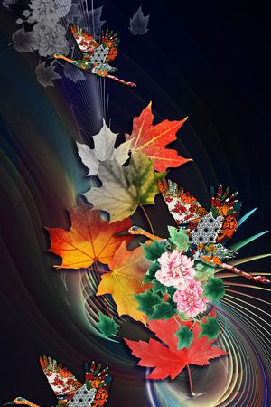 时尚印花华亿平台图片