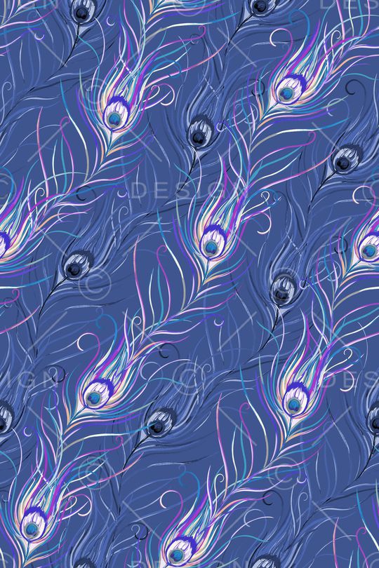 羽毛印花华亿平台图片