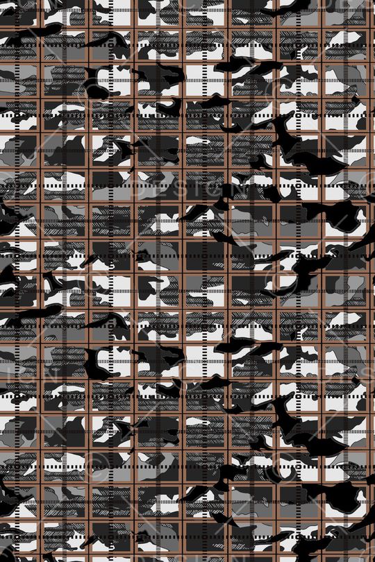 格子印花华亿平台图片