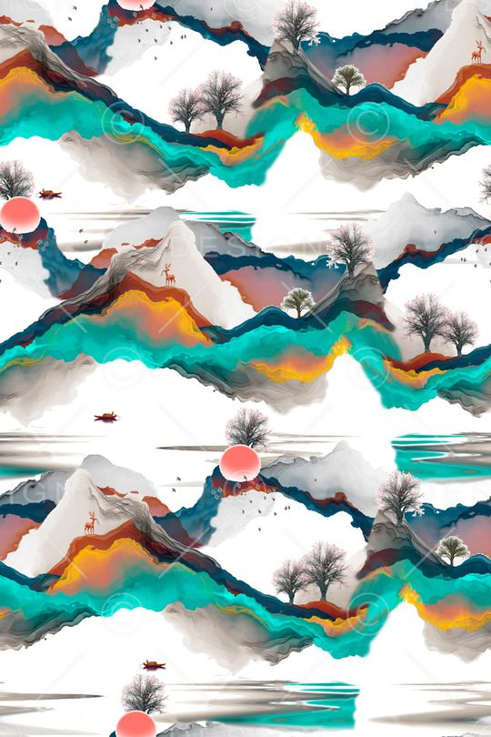 旗袍印花华亿平台图片