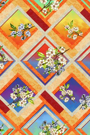 大牌风印花华亿平台图片