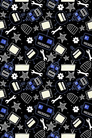 趣味童年印花华亿平台图片