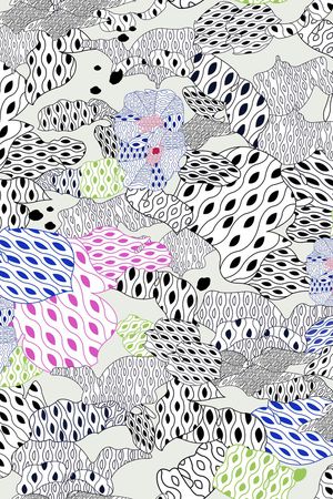 春夏华亿平台印花华亿平台图片