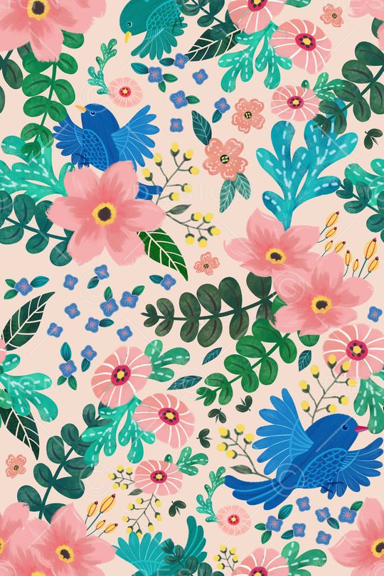 花鸟印花华亿平台图片