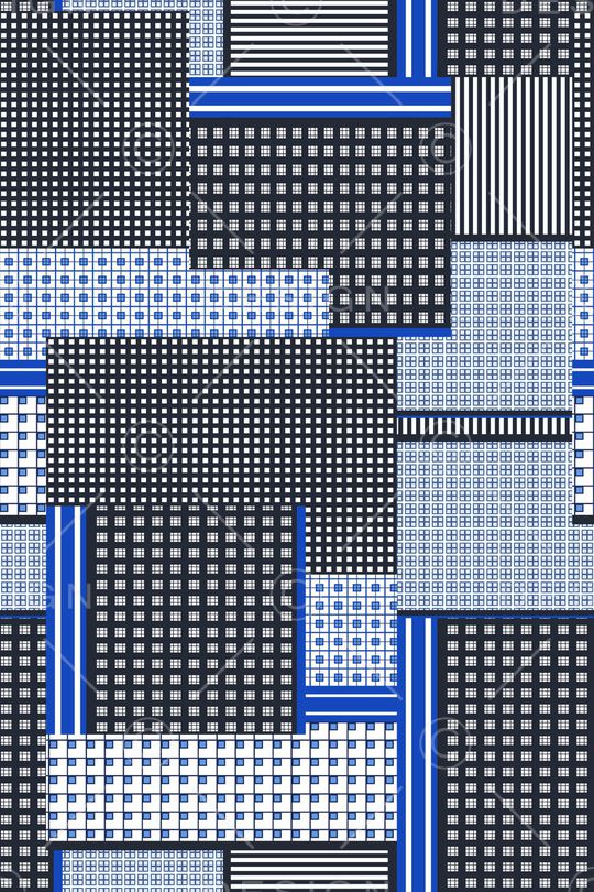 格子印花华亿平台图片