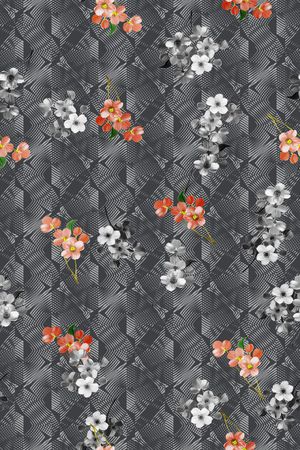 格子印花华亿平台图片