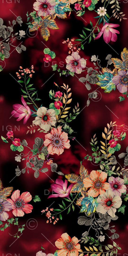 绿植树叶印花华亿平台图片