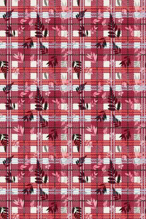 格子印花华亿平台图片