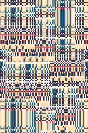 格子印花华亿平台图片