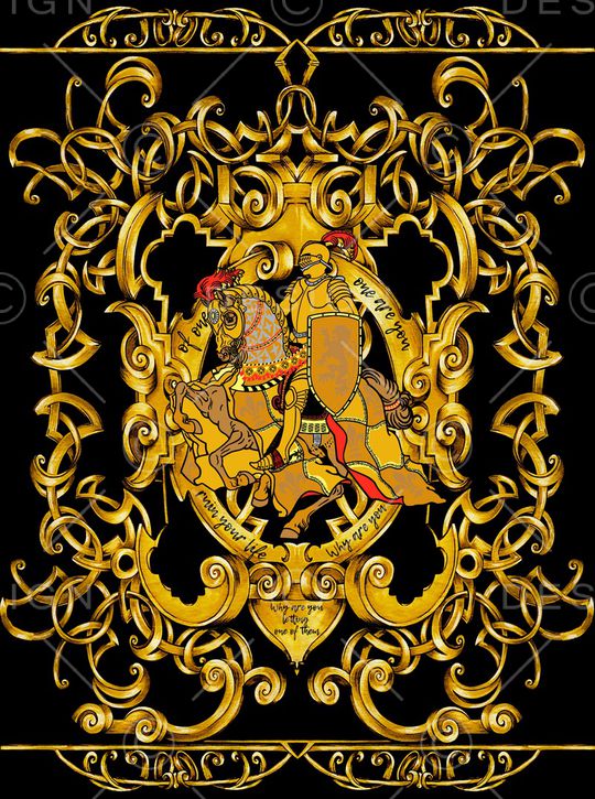 宫廷风印花华亿平台图片