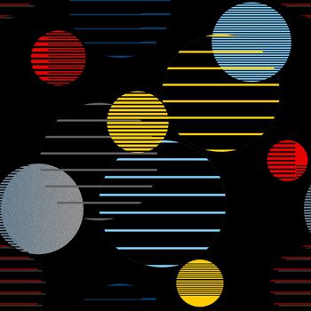 圆形印花华亿平台图片