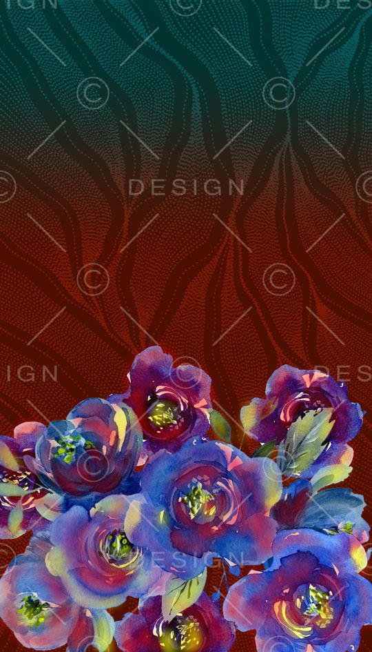 数码定位花印花华亿平台图片