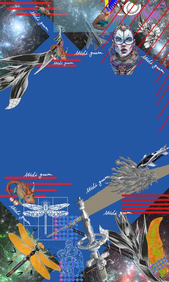 几何印花华亿平台图片