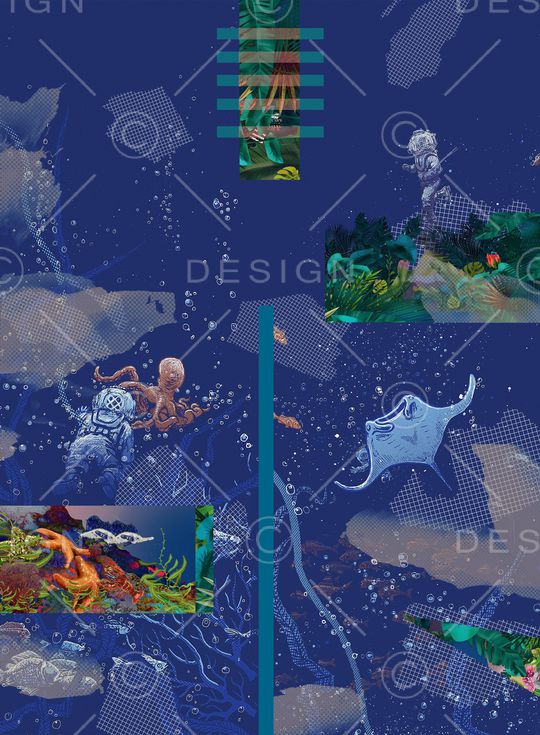 几何印花华亿平台图片