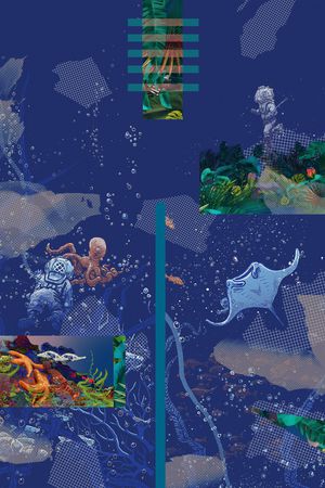 几何印花华亿平台图片