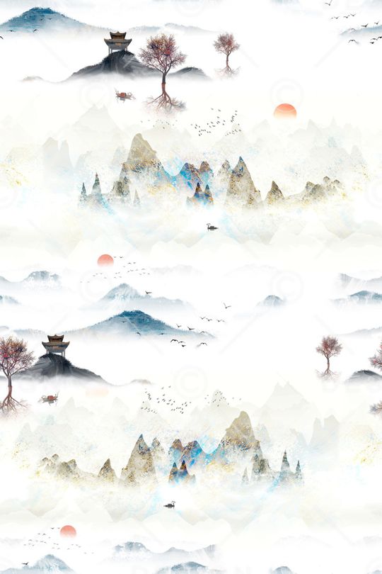 旗袍印花华亿平台图片