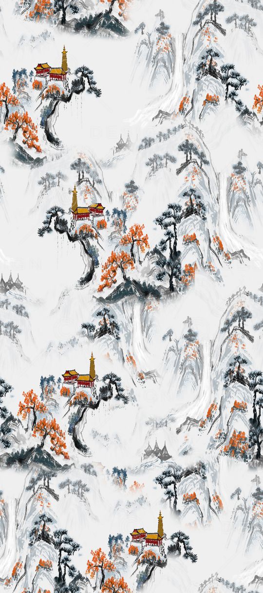 旗袍印花华亿平台图片