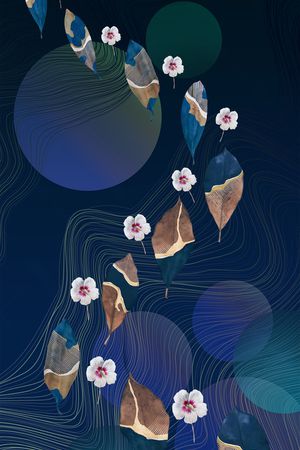 数码定位花印花华亿平台图片