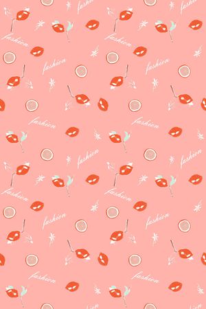 蓝色印花华亿平台图片