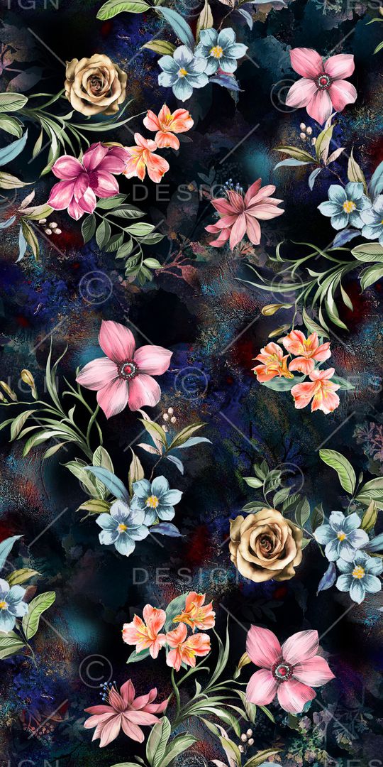 绿植树叶印花华亿平台图片