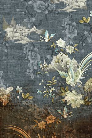 中老年印花华亿平台图片