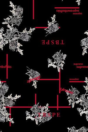 字母印花华亿平台图片