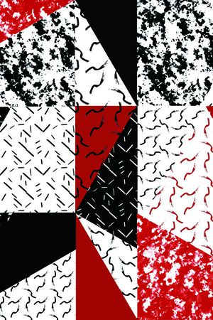 几何印花华亿平台图片