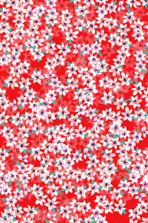 小碎花印花华亿平台图片