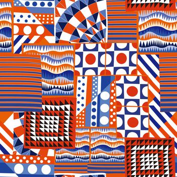 几何印花华亿平台图片