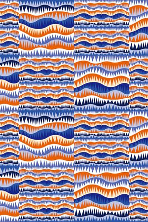 几何印花华亿平台图片