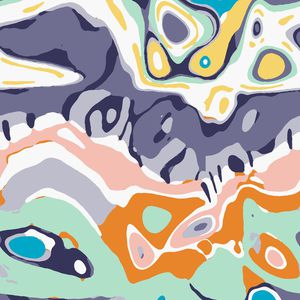 绿植树叶印花华亿平台图片