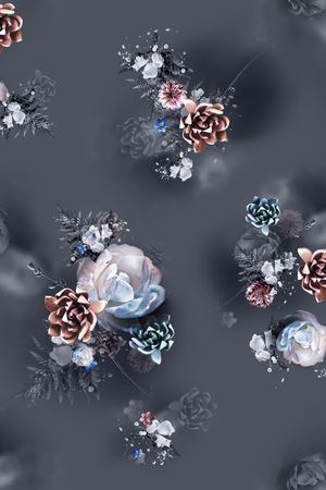 复古印花华亿平台图片