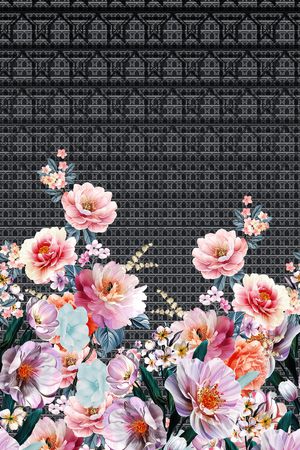 几何印花华亿平台图片