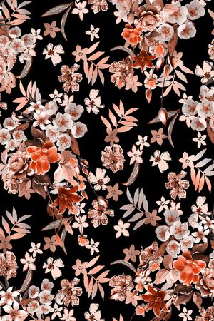 绿植树叶印花华亿平台图片