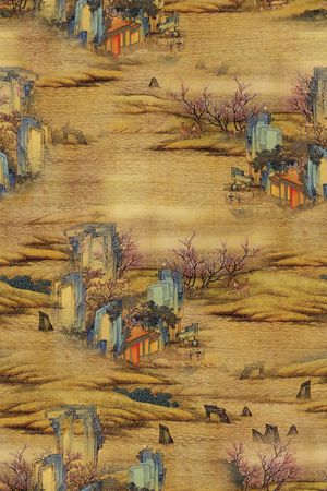 香云纱印花华亿平台图片