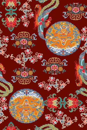 真丝印花华亿平台图片