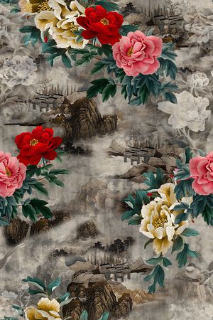 香云纱印花华亿平台图片