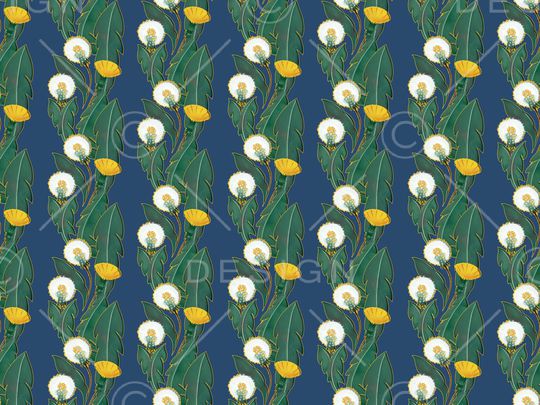 蒲公英印花华亿平台图片