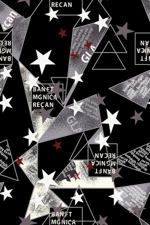 字母印花华亿平台图片