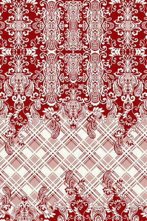 格子印花华亿平台图片