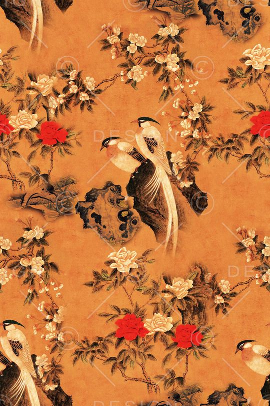 旗袍印花华亿平台图片