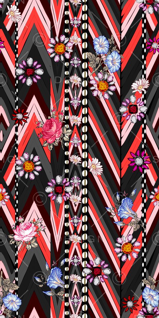 几何印花华亿平台图片