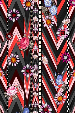 几何印花华亿平台图片